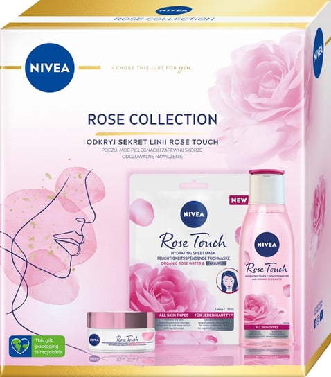 цена Подарочный набор для женщин Nivea Rose Collection