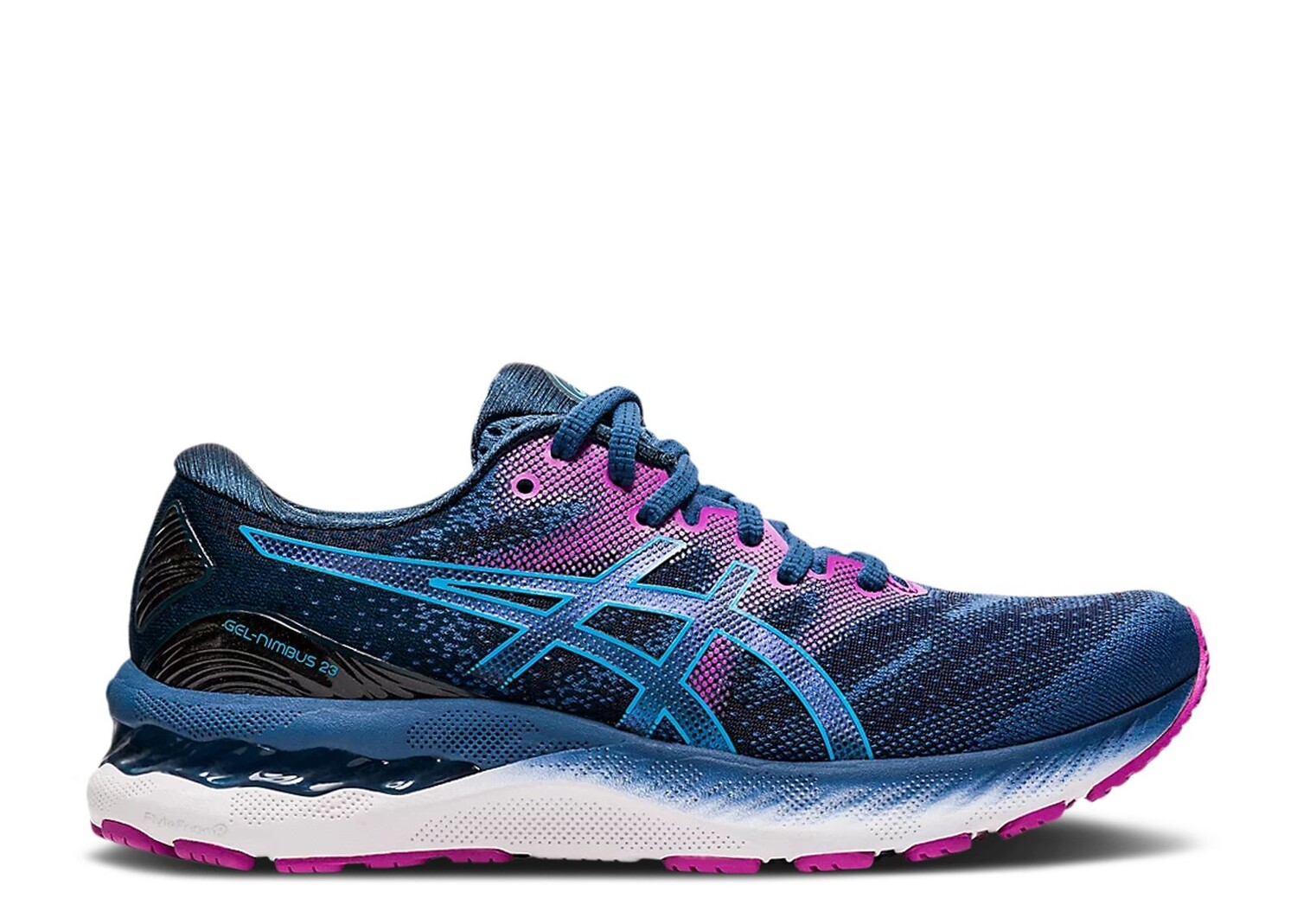 

Кроссовки ASICS Wmns Gel Nimbus 23 Wide 'Digital Aqua Plum', синий