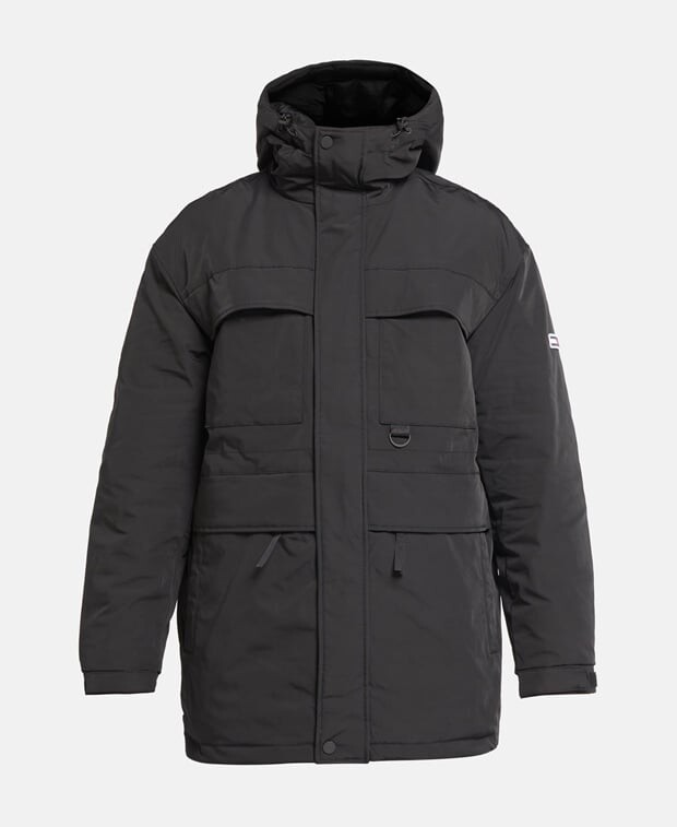 

Куртка с капюшоном Tommy Jeans, черный