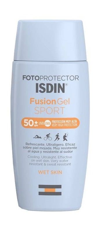 Isdin Fotoprotector Fusion Gel Sport SPF50+защитный гель с фильтром, 100 ml isdin fotoprotector foto post aftersun lotion 200 ml