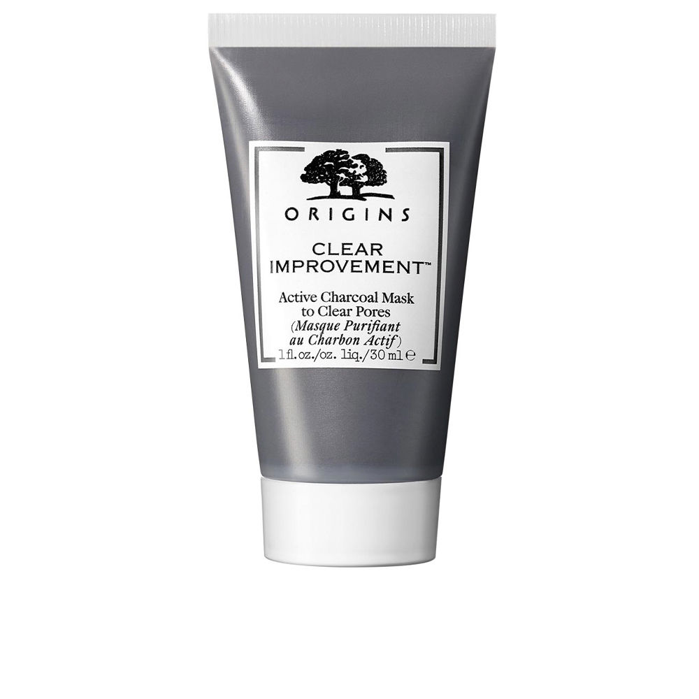 Маска для лица Clear improvement active charcoal mask Origins, 30 мл nair средство для удаления волос маска для ног древесный уголь и натуральная глина 227 г 8 унций