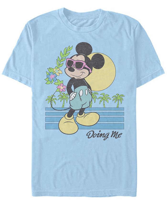 Мужская футболка с короткими рукавами и круглым вырезом Mickey Doing Me Fifth Sun, синий мужская футболка с круглым вырезом с короткими рукавами mickey poly fifth sun