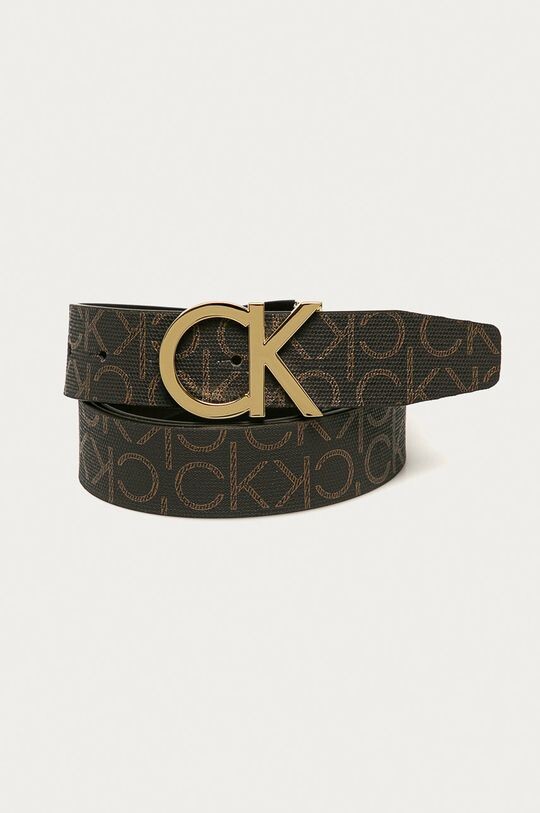 

Двусторонний ремень Calvin Klein, коричневый