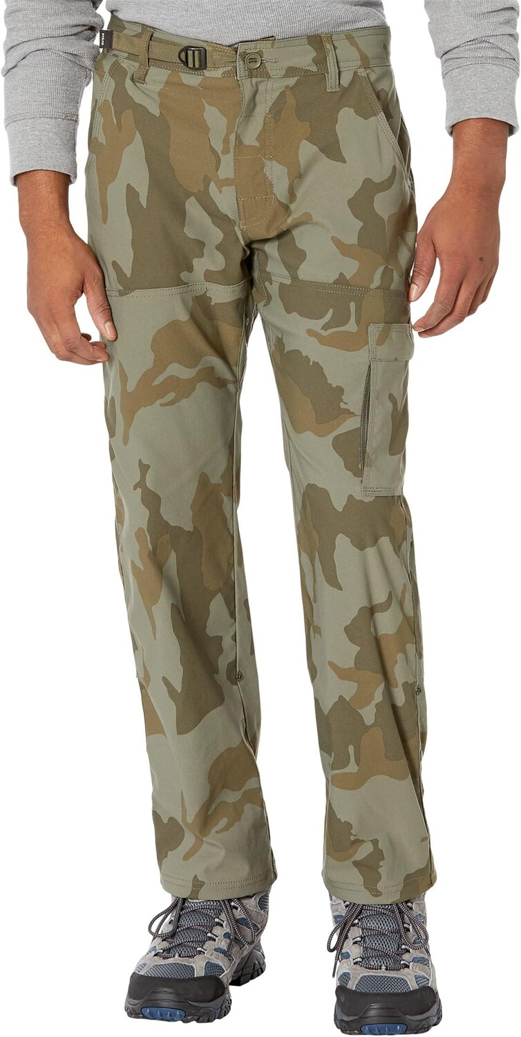 

Эластичные брюки Zion II Prana, цвет Rye Green Camo