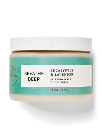 

Солевой скраб для тела Eucalyptus Lavender, 17 oz / 482 g, Bath and Body Works