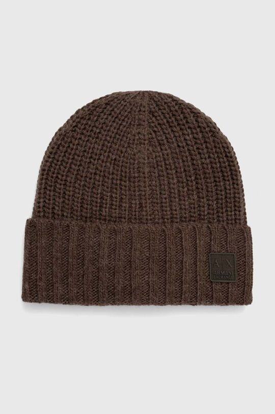 

Шапка из смесовой шерсти Armani Exchange, зеленый