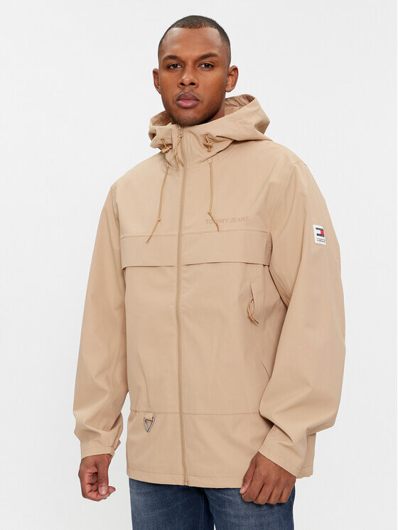 

Переходная куртка стандартного кроя Tommy Jeans, бежевый