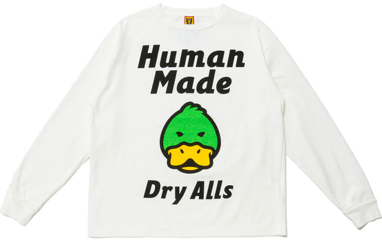 

Толстовка унисекс Human Made с принтом, белый / черный / синий / серый