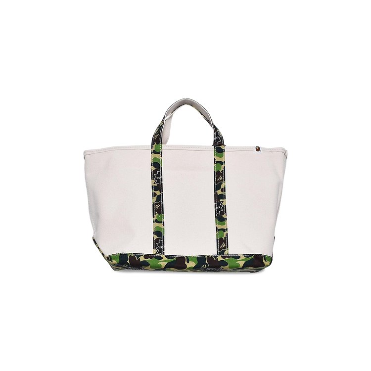 

Сумка-тоут Saint Michael x BAPE Large Tote Bag, цвет White/Camo