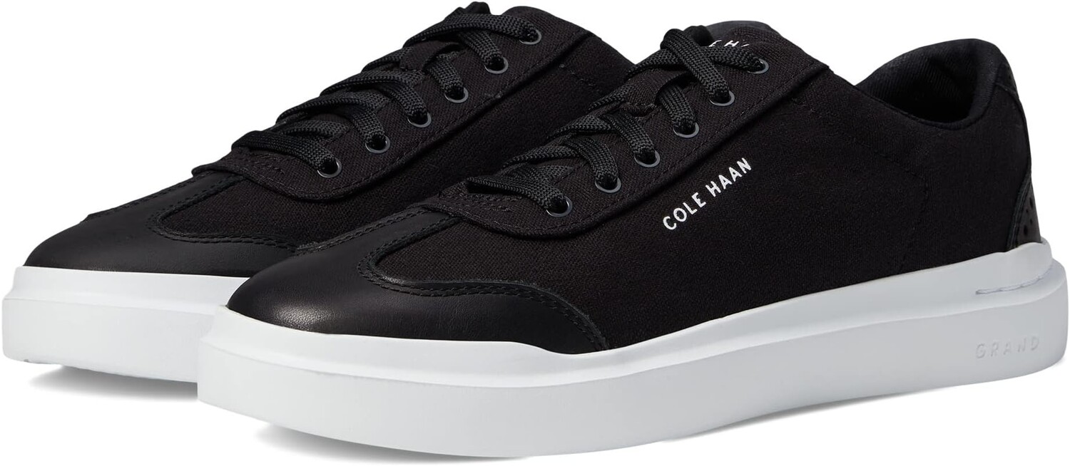 

Кроссовки Cole Haan Grandpro Rally Canvas T-Toe, цвет Black/Optic White