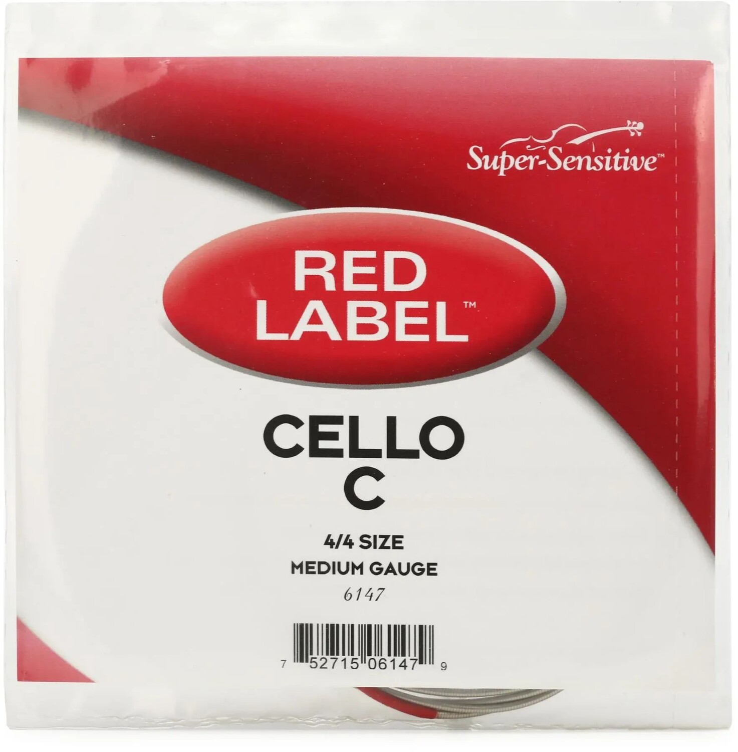 

Струна C для виолончели Super-Sensitive 6147 Red Label — размер 4/4