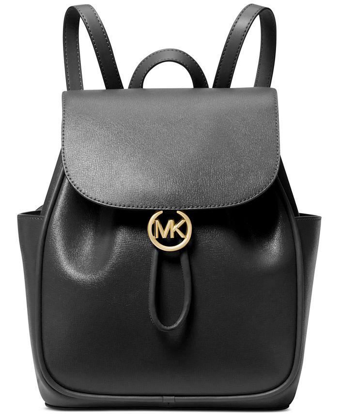Кожаный рюкзак Cheryl среднего размера на шнурке Michael Kors, черный хипа майкла драйдена уинди гипнотерапия