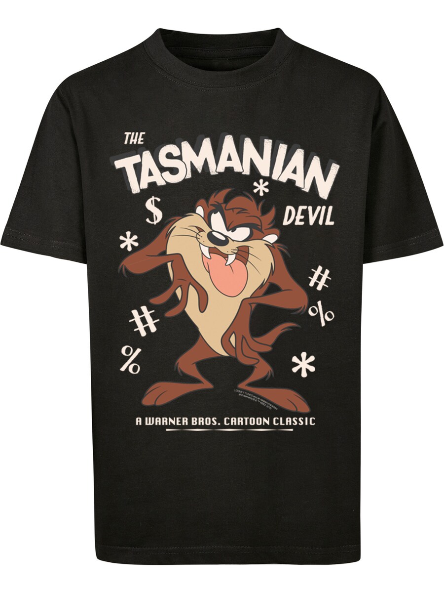 

Футболка F4NT4STIC Looney Tunes Taz Vintage Tasmanian Devil Cartoon, черный