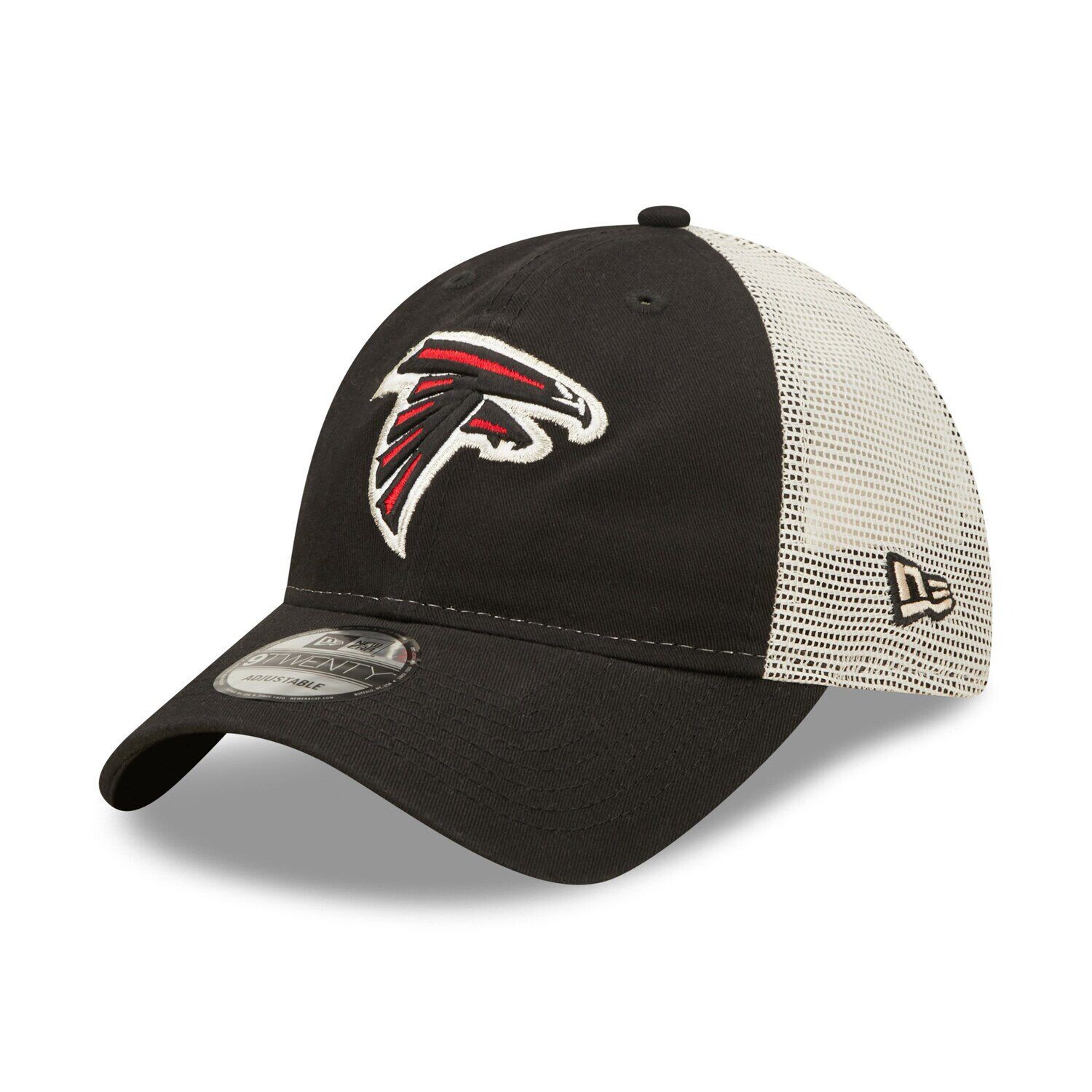 

Мужская кепка New Era Black/Natural Atlanta Falcons Loyal 9TWENTY Trucker Snapback