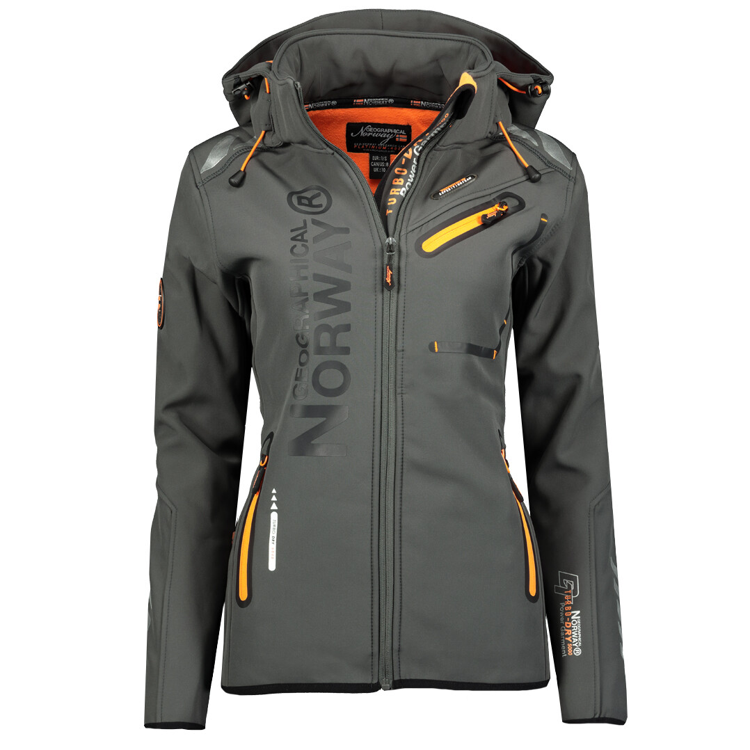 

Куртка софтшелл Geographical Norway n, цвет Grau/Orange