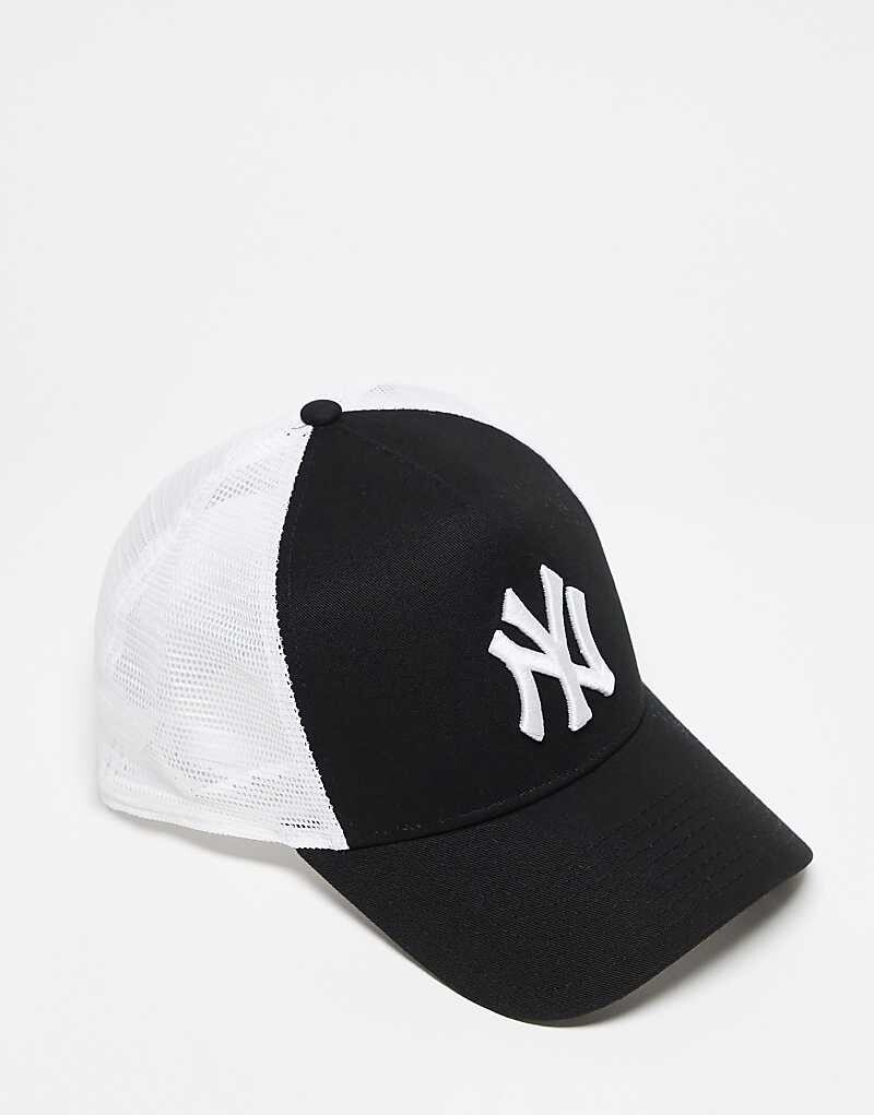 

New Era – NY Yankees A-frame – Черная кепка дальнобойщика