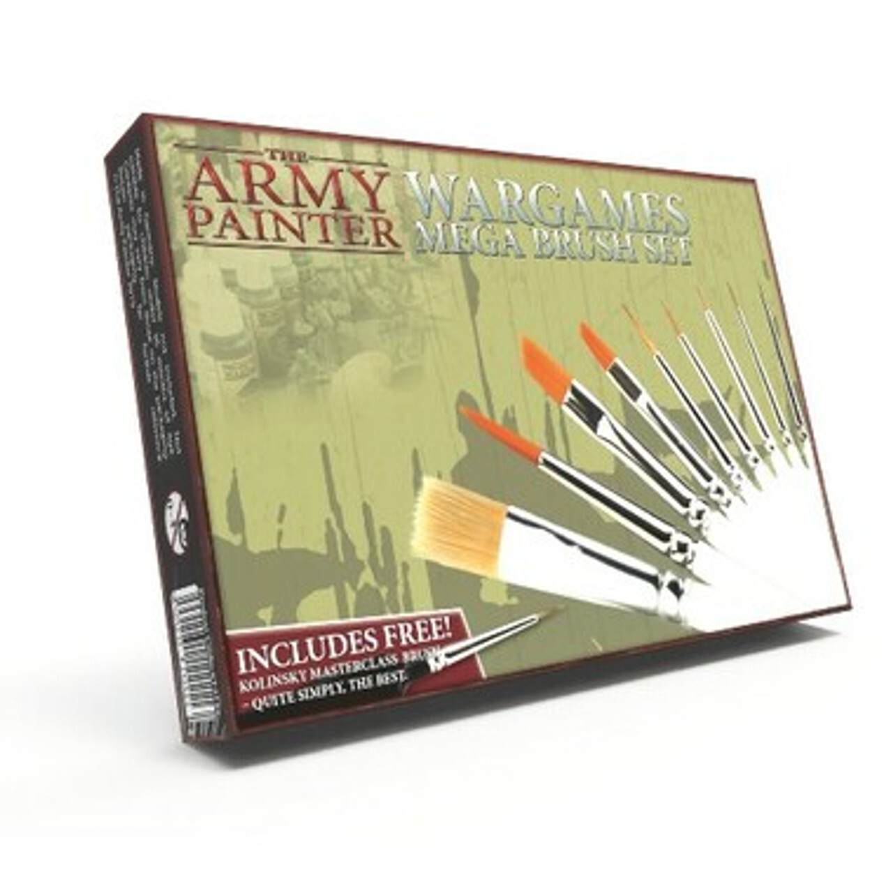 

Аксессуары The Army Painter: Wargames Mega Brush Set