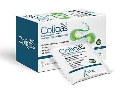 

Aboca Coligas Fast Saszetki препарат, уменьшающий метеоризм и поддерживающий пищеварение, 20 шт.