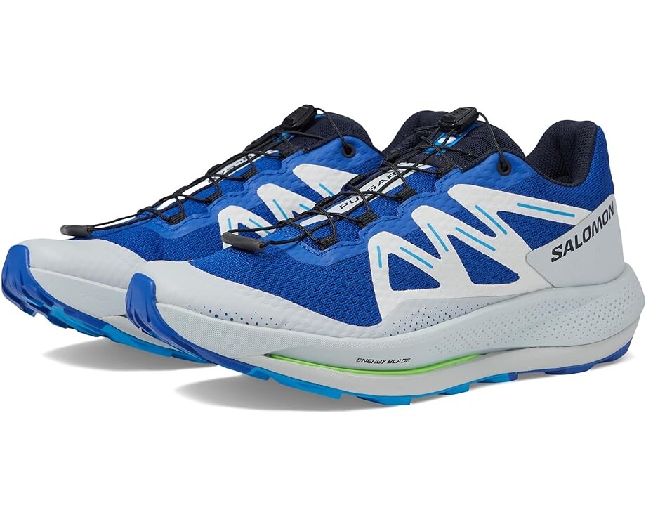 

Кроссовки Salomon Pulsar Trail, цвет Surf The Web/Pearl Blue/Ibiza Blue