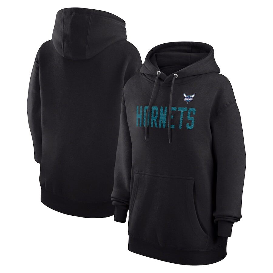 

Пуловер с капюшоном G-III 4Her by Carl Banks Charlotte Hornets, черный