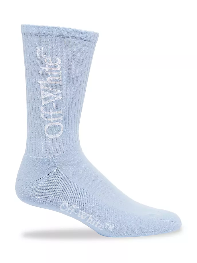 

Носки из хлопковой смеси с логотипом Off-White, синий