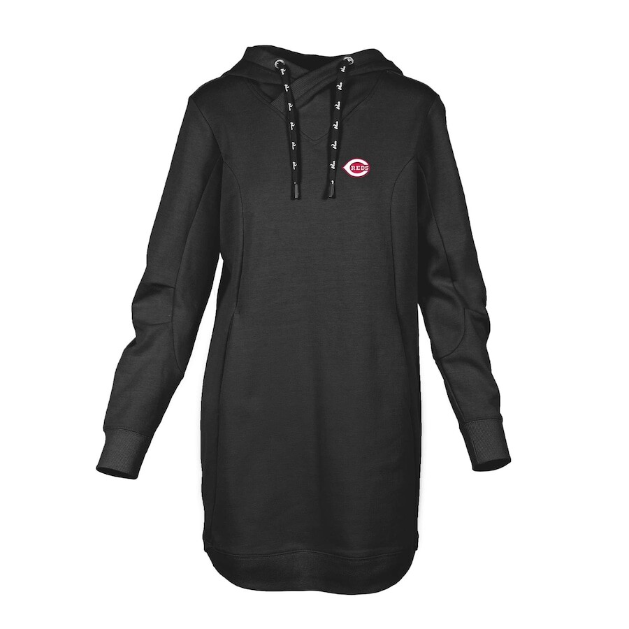 

Платье-худи Levelwear Cincinnati Reds, черный