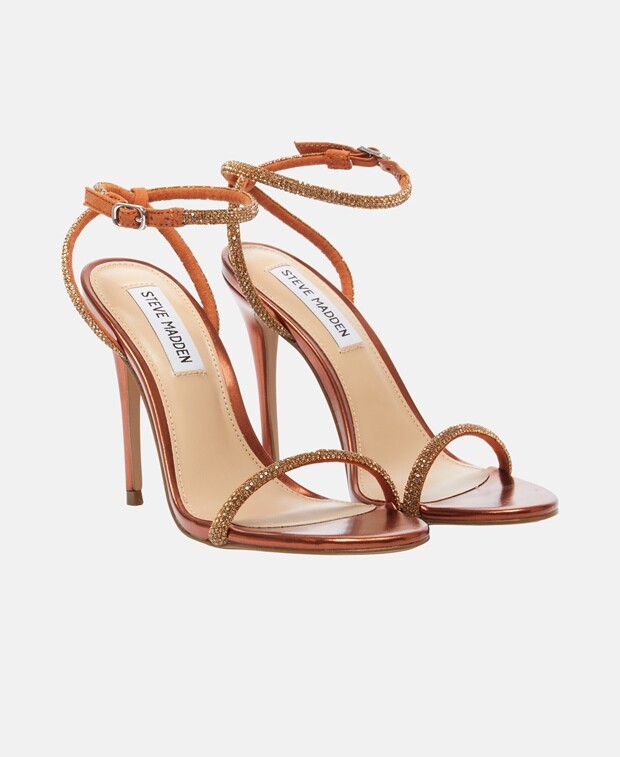 

Сандалии с ремешком на щиколотке Steve Madden, коричневый