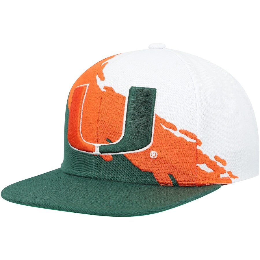 

Бейсболка Mitchell & Ness Miami Hurricanes, зеленый