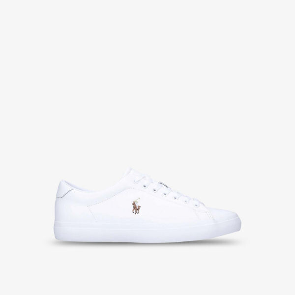 

Кожаные кроссовки Longwood с логотипом Polo Ralph Lauren, белый