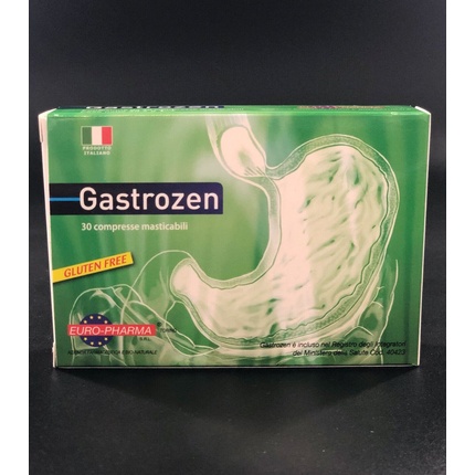 Gastrozen Пищеварительные ферменты 30 жевательных таблеток, Euro-Pharma carlson натуральные пищеварительные ферменты 250 таблеток