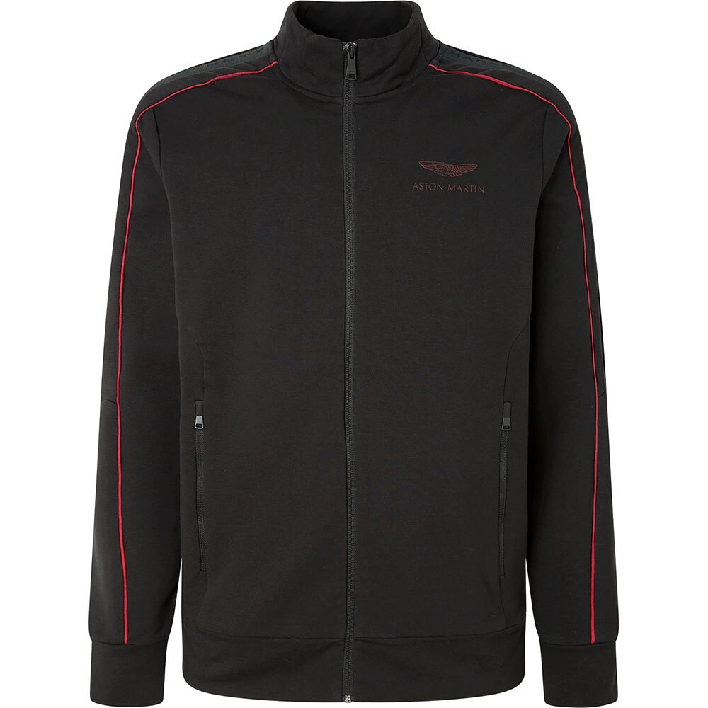 

Толстовка Hackett Amr Tape Track Full Zip, черный