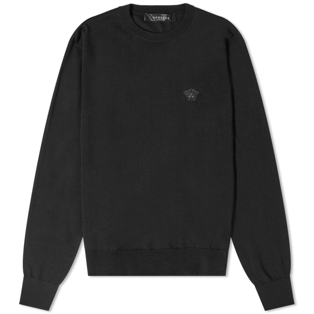 

Versace Свитшот Medusa Crew, черный