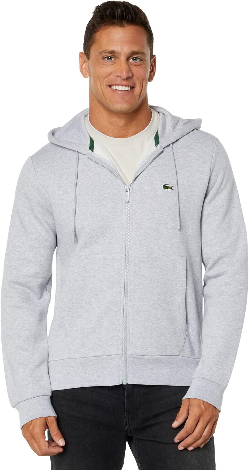 

Толстовка Jersey T-Shirt Hoodie Lacoste, цвет Silver Chine