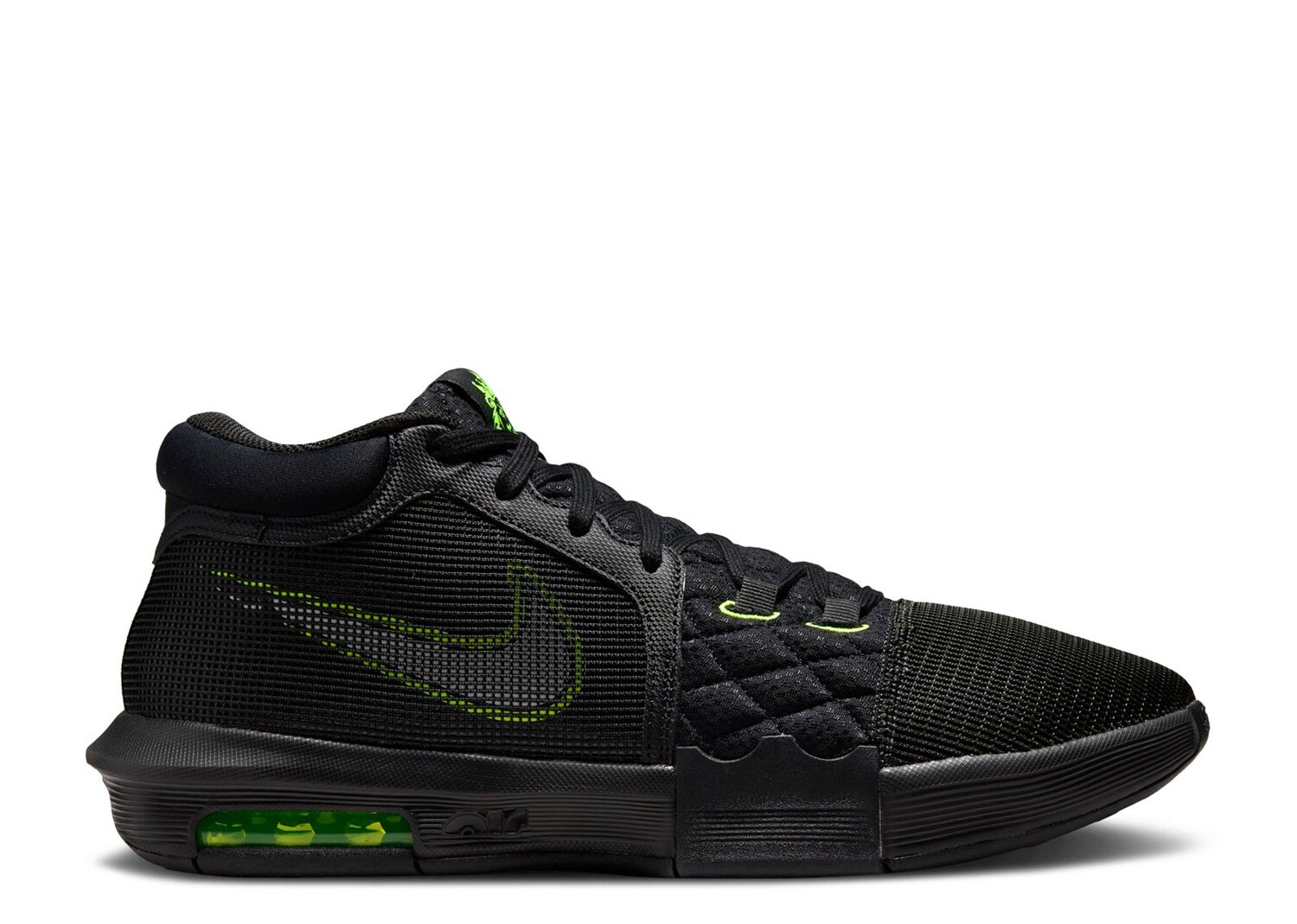 

Кроссовки Nike Lebron Witness 8 'Black Volt', черный