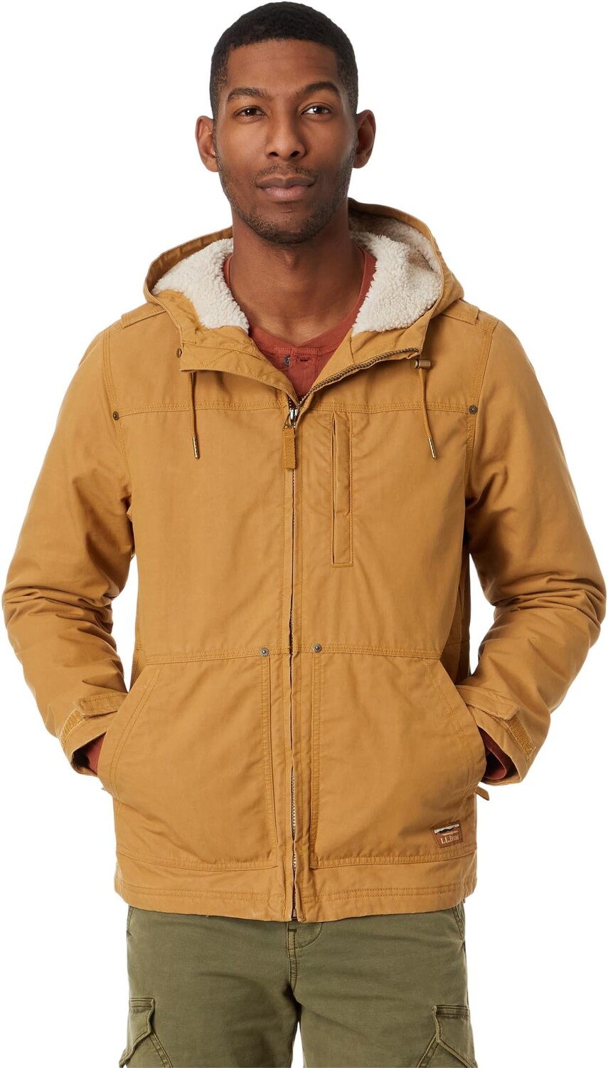 

Толстовка с капюшоном L.L.Bean, цвет Marsh Brown