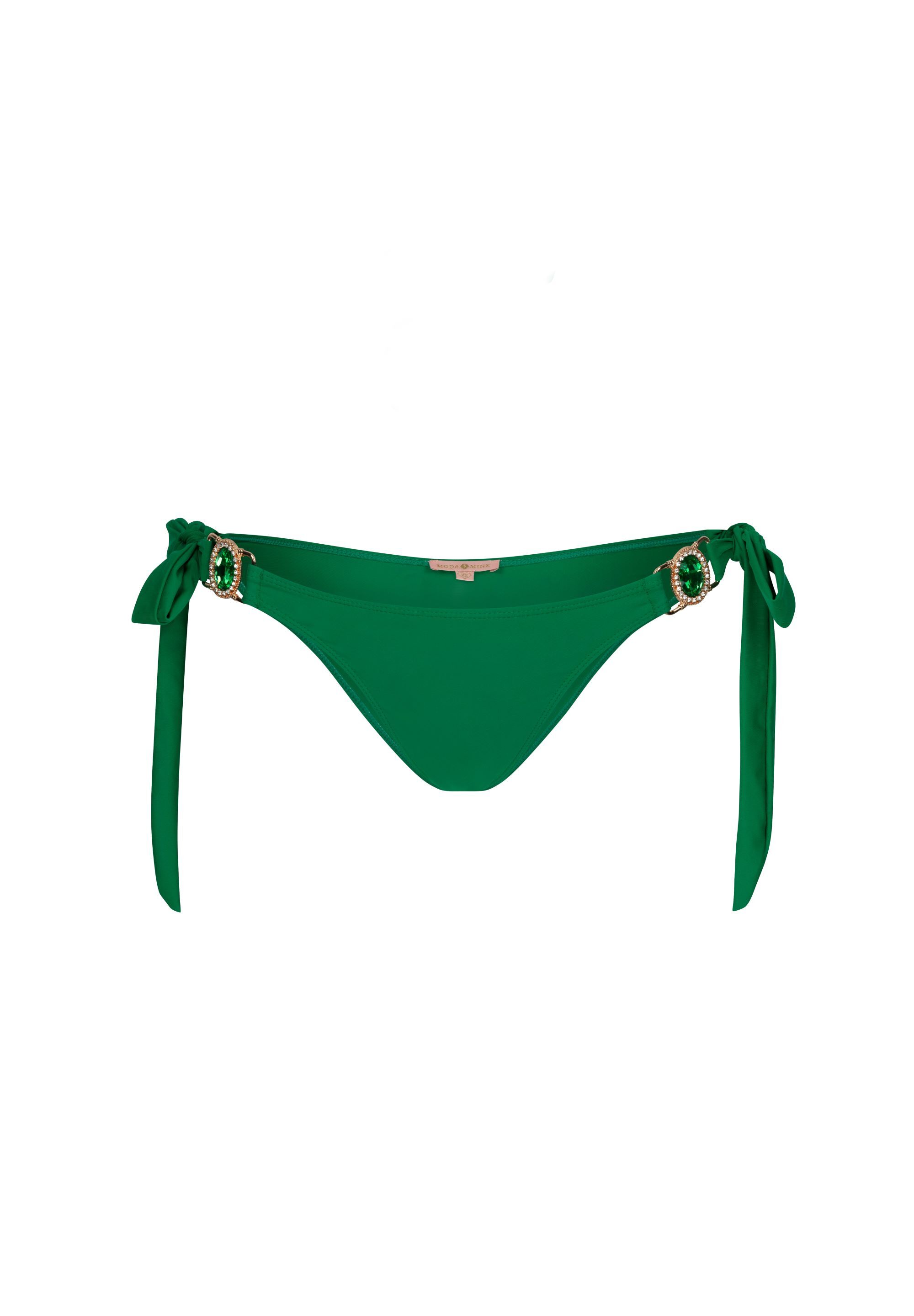 Плавки бикини Moda Minx Bikini Hose Amour seitlich gebunden, зеленый