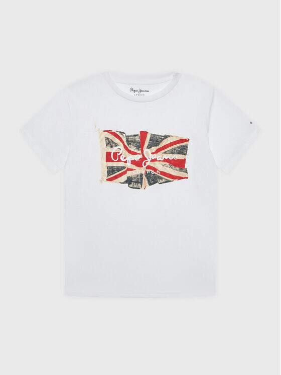 

Футболка стандартного кроя Pepe Jeans, белый