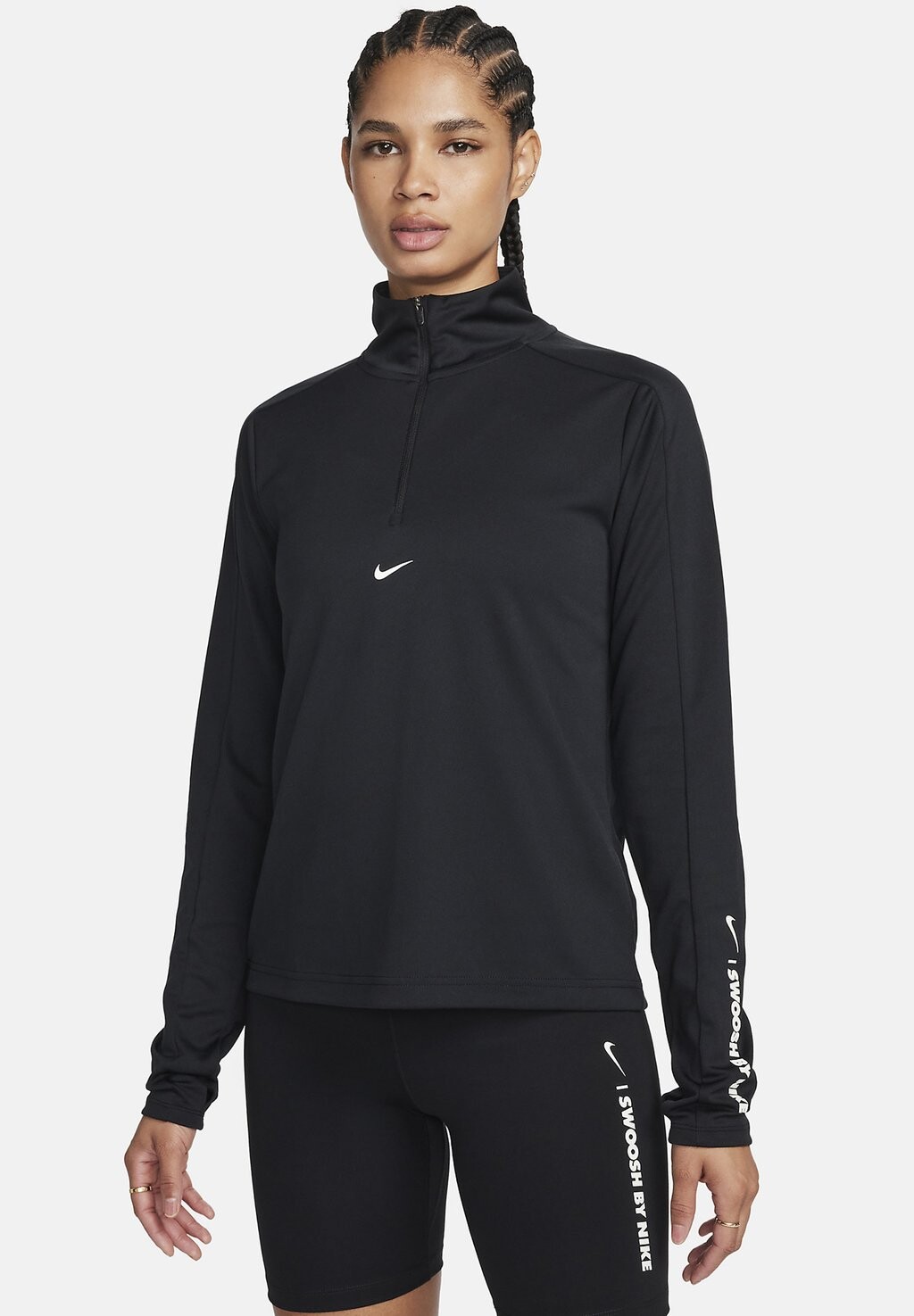 

Футболка с длинным рукавом Pacer Nike, цвет black sail
