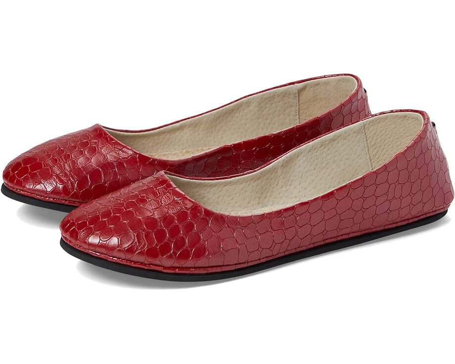 Балетки French Sole Sloop, цвет Red Croco Leather балетки french sole sloop желтый