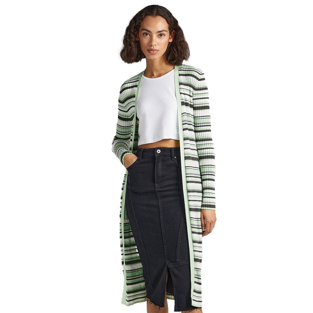 

Кардиган Pepe Jeans Dacee Long, зеленый