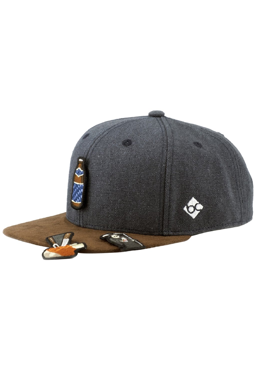 Бейсболка Bavarian Caps, цвет dunkelgrau