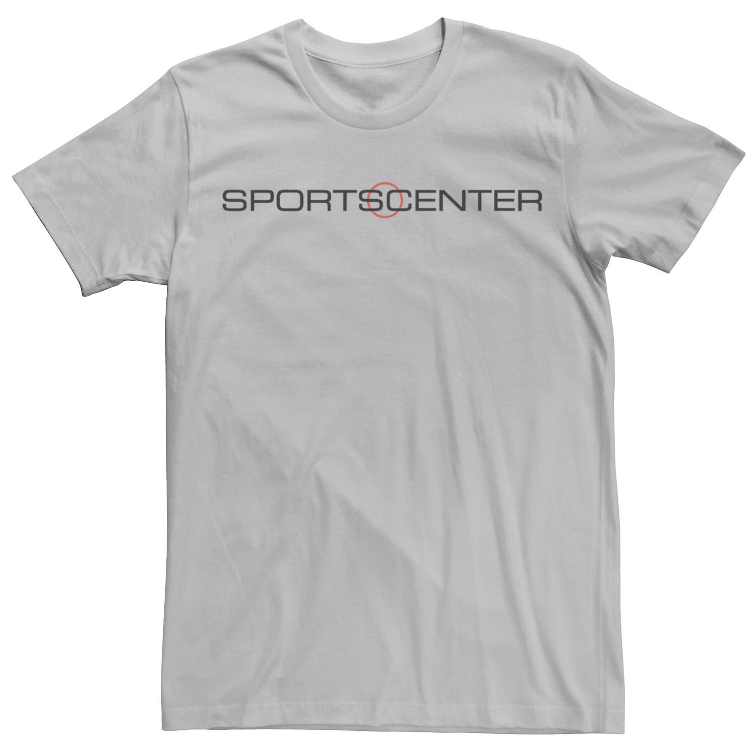 

Мужская футболка ESPN SportsCenter черно-красного цвета с текстовым логотипом Licensed Character, Черный