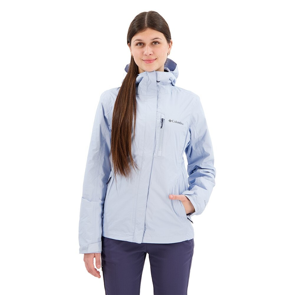 

Куртка Columbia Pouring Adventure II Hoodie Rain, синий