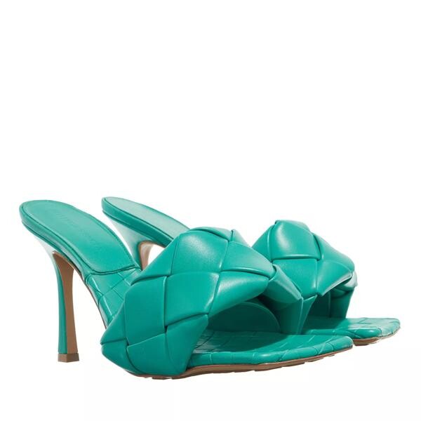 

Сандалии the lido sandals intrecciato acid Bottega Veneta, зеленый