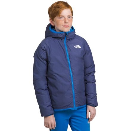 Двусторонняя куртка North с капюшоном и пухом - для мальчиков The North Face, синий