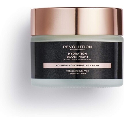 

Ночной крем Revolution Skincare London Hydration Boost, 50 мл, Revolution Beauty
