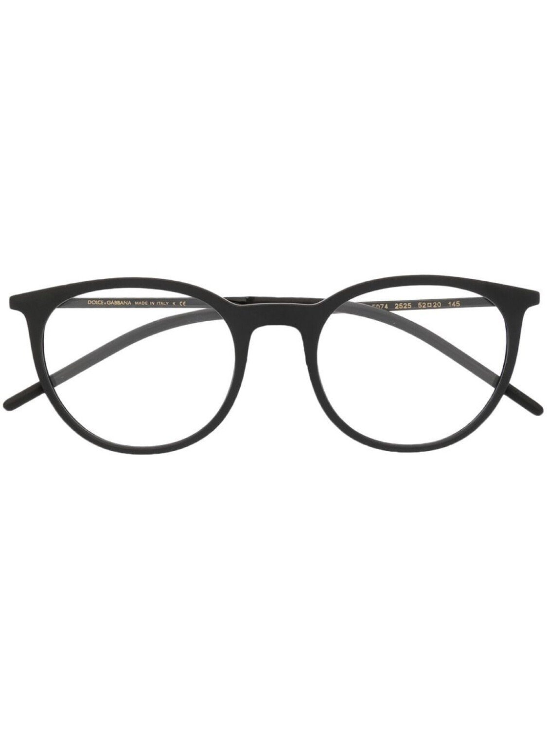 

Dolce & Gabbana Eyewear очки в круглой оправе, черный