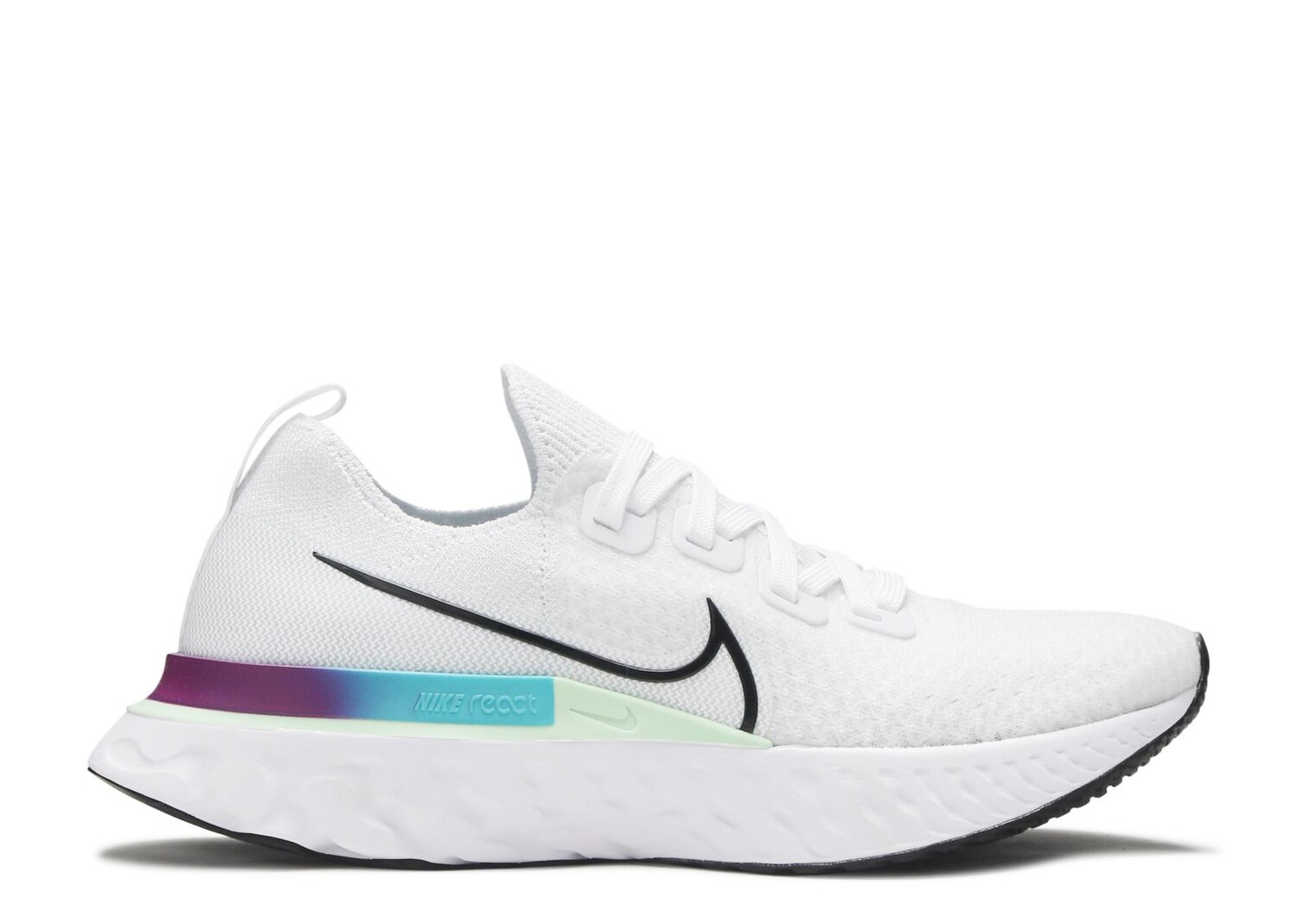 

Кроссовки Nike Wmns React Infinity Run Flyknit 'White Ombre', белый