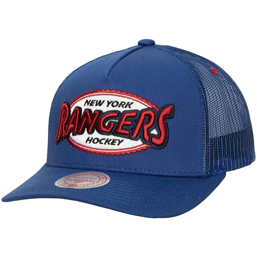 

Бейсболка Mitchell & Ness New York Rangers, синий