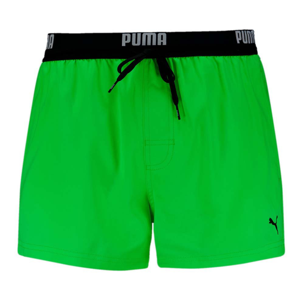 

Шорты для плавания Puma Logo Swimming Shorts, зеленый